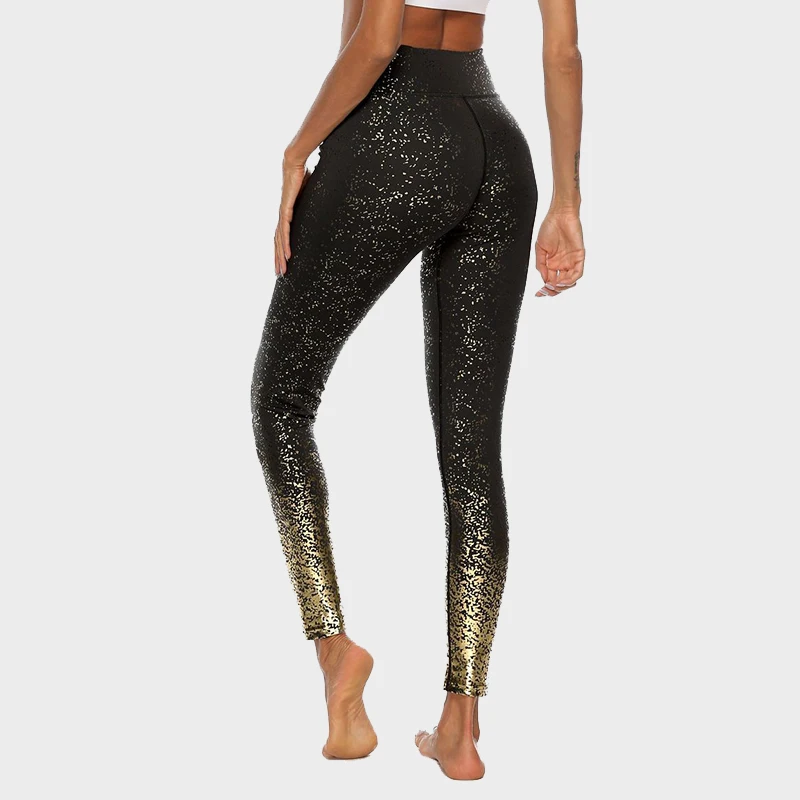 9058 Black Nessaj/штаны с высокой талией и принтом; длинные брюки; модные камуфляжные женские леггинсы; джеггинсы с эффектом пуш-ап для тренировок; леггинсы для девочек - Цвет: 9058 Black
