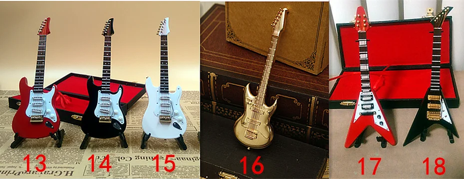 

1/6 doll model accessories 12 inch movable doll music guitar mini model can not be played