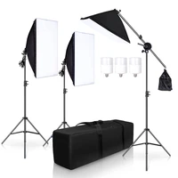 photography studio softbox lighting kit arm for video youtube continuous lighting professional lighting set photo studio