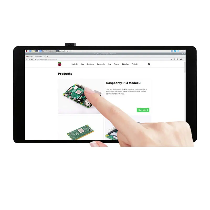 Новый емкостный сенсорный дисплей 5 дюйма AMOLED с поддержкой закаленного стекла