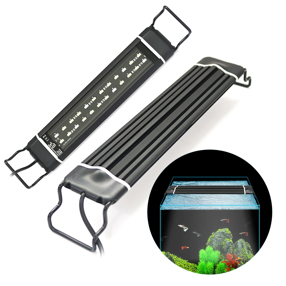 Аквариумный светодиодный светильник ing освещение для водных растений Fish Tank лампа