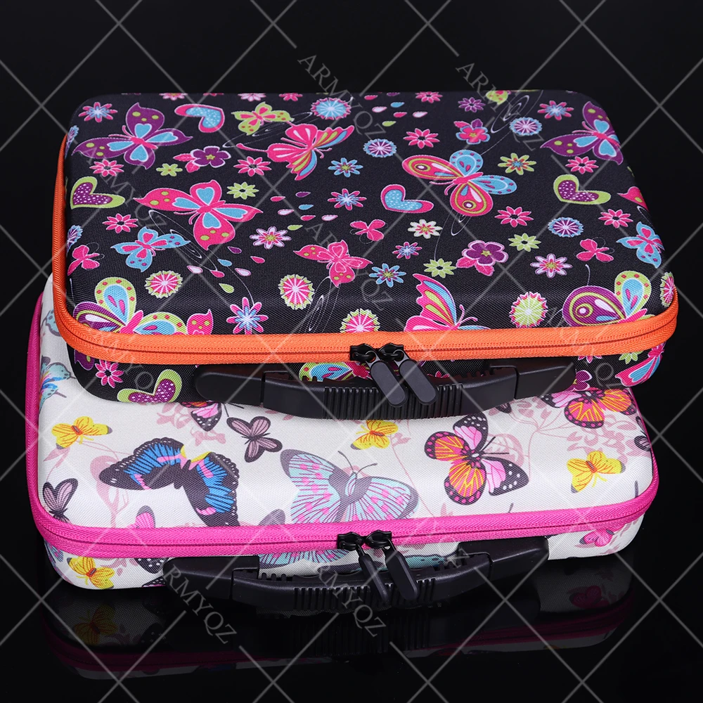 

60 bottles of diamond painting accessories container storage bag box suitcase diamond embroidery tool butterfly handbag