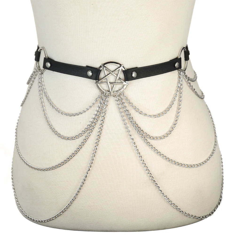 Многослойная цепочка для тела ювелирные изделия сексуальный пояс с цепочками