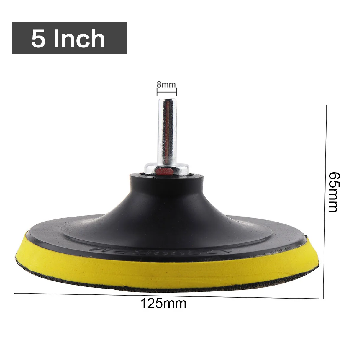 4 'Ƌ дюймов 100 мм/125 мм шлифовальные колодки диски наждачной бумагой подушка для