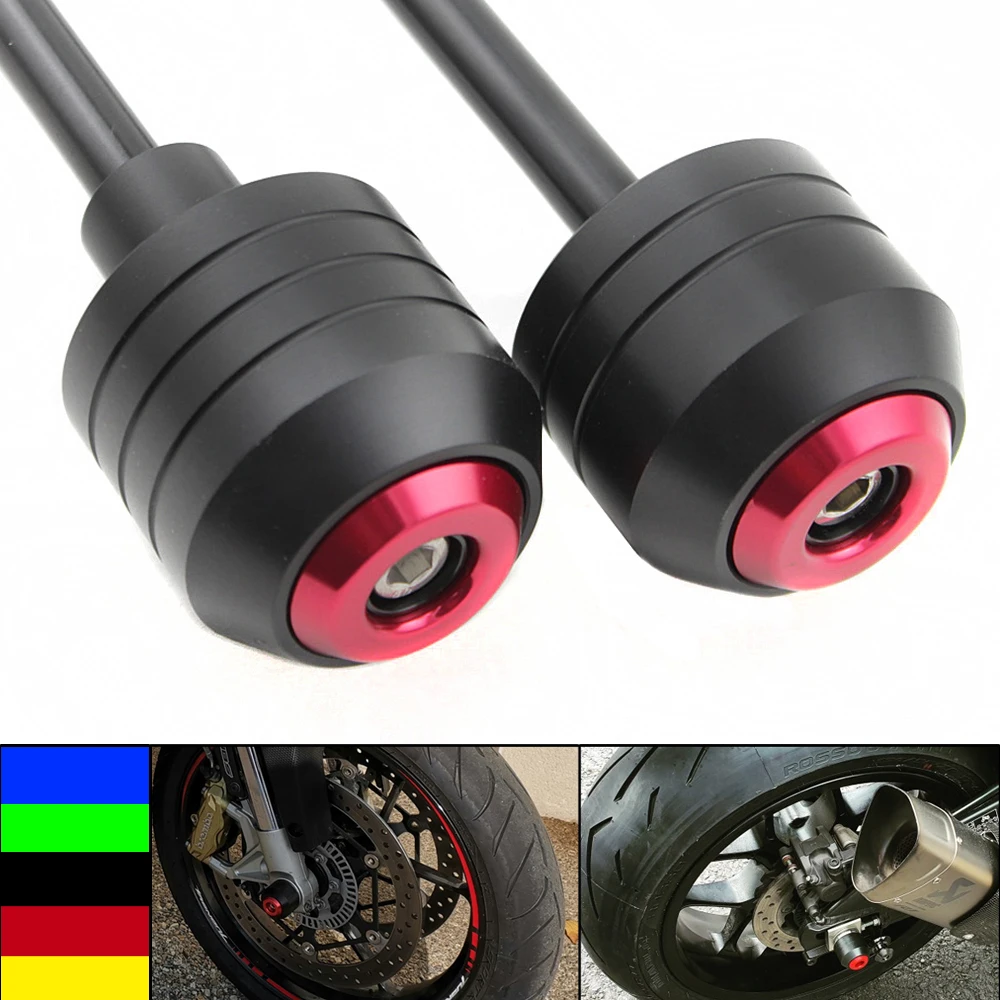 Для BMW F800R 2009 2010 2011 2012 2013 2014 передние и задние колеса вилка ползуна мост аварии