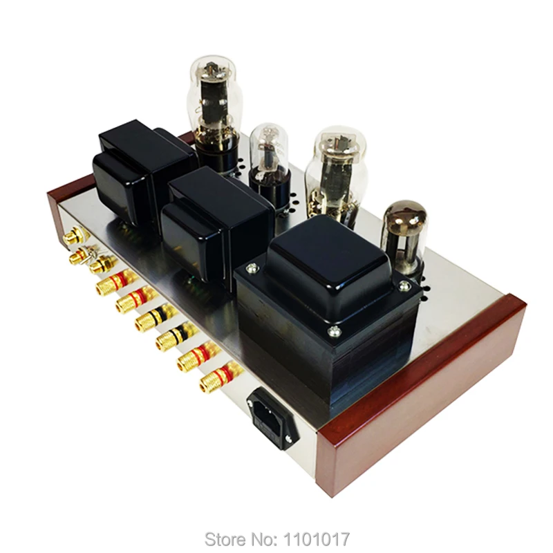 JBH 6H9C 6P3P FM MP3 ламповый усилитель HIFI EXQUIS одиночный 6L6 лампа радио USB ключ файл декодер готовой Amp