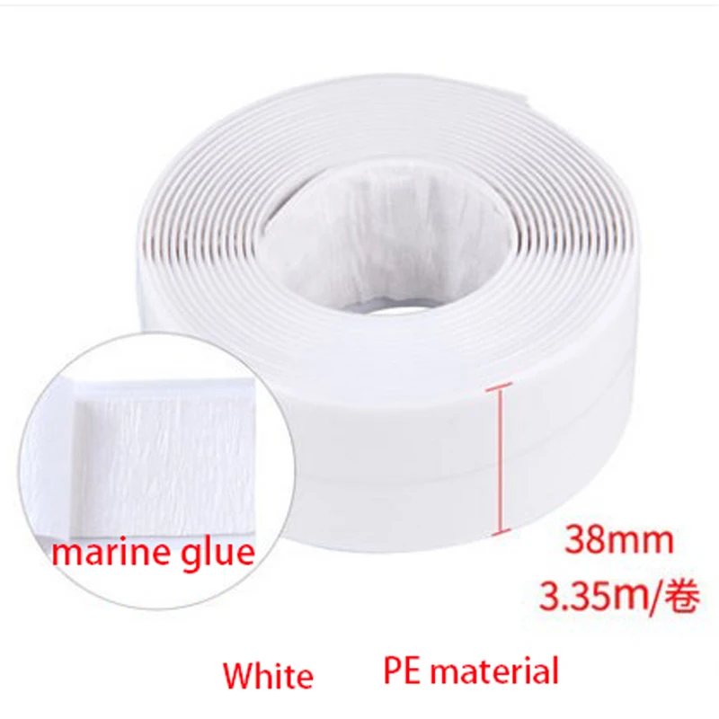 Новая стильная самоклеящаяся уплотнительная лента для стен ванной раковины с