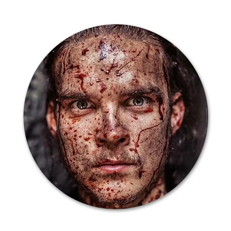 Vikings серия 4 Значки значки значок Металлические для украшения одежды рюкзака | Дом