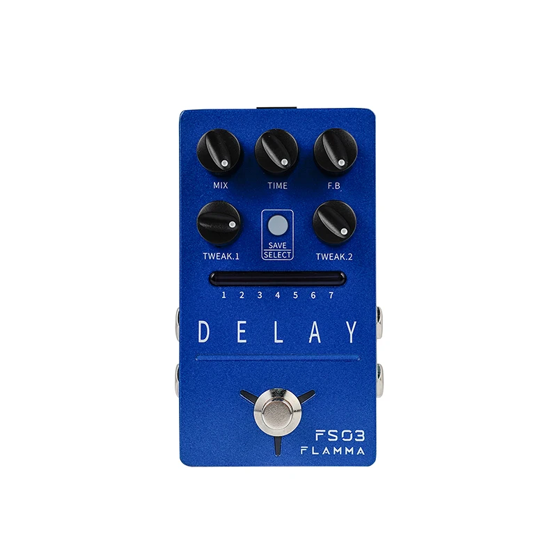 FLAMMA FS03 стерео педаль эффектов задержки 6 с 80s Looper Storable Presets Tap Tempo Trail функция | Спорт