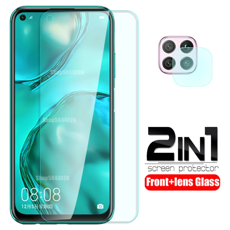 2 в 1 для Huawei P40 Lite стекло объектива камеры Защитное P 40 световая Защитная пленка