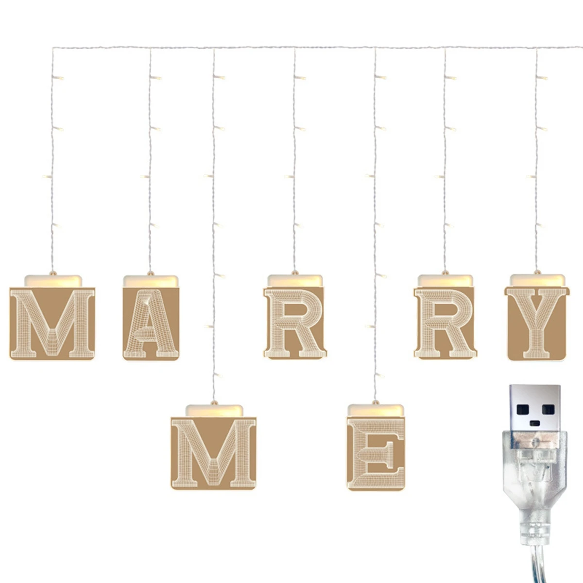 3D «Marry Me» светодиодный светильник для художественного оформления ногтей, ручная работа, украшенной вечерние сюрприз предложить орнамент День рождения светильник Настенный декор светодиодный светильник строка