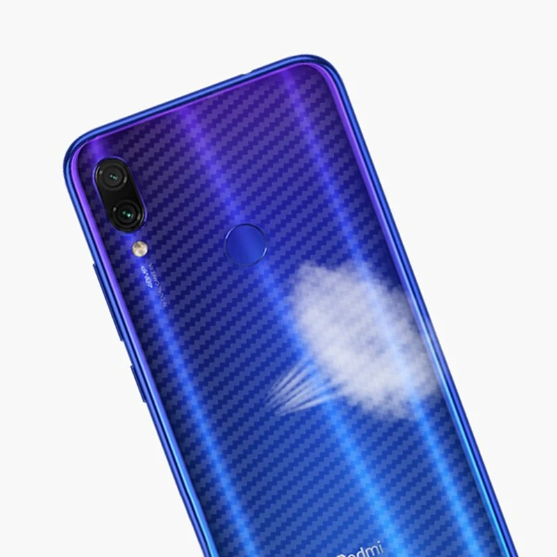 Задняя пленка из углеродного волокна для Xiaomi Redmi Note 8 Pro 7 8A 8T K20 мягкая защитная