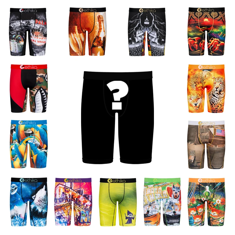 

Ethika RASTA 420 Weed New Arrival Men Underwear Ethika Wholesale Vendor Polyester Boxeur Homme Boxers Briefs