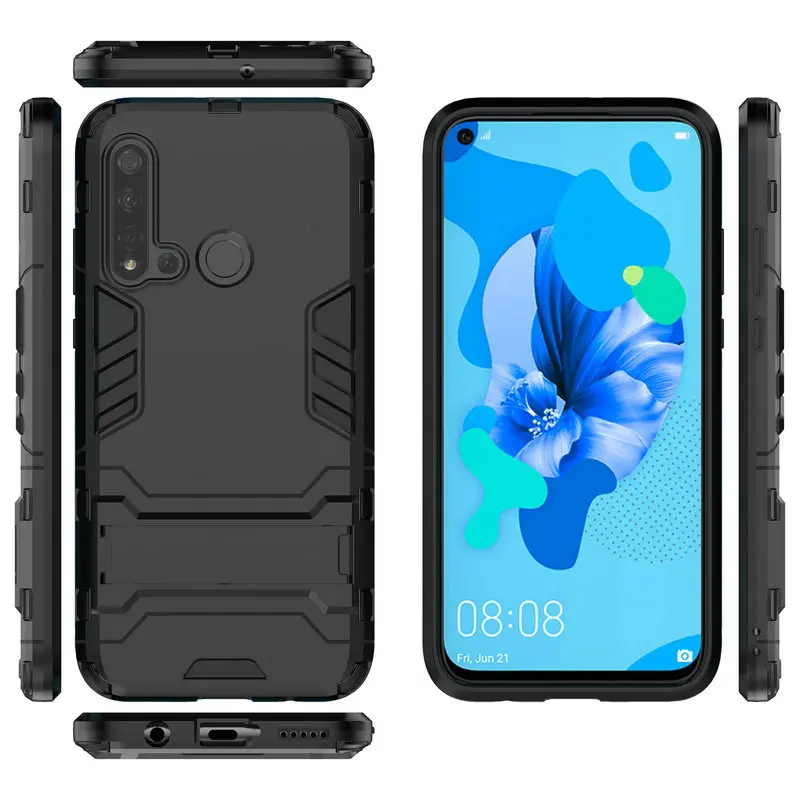 Для huawei nova 5i Pro GLK LX1 LX2 LX3 3D комбинированная Защита Чехол для P20 lite 2019 противоударный