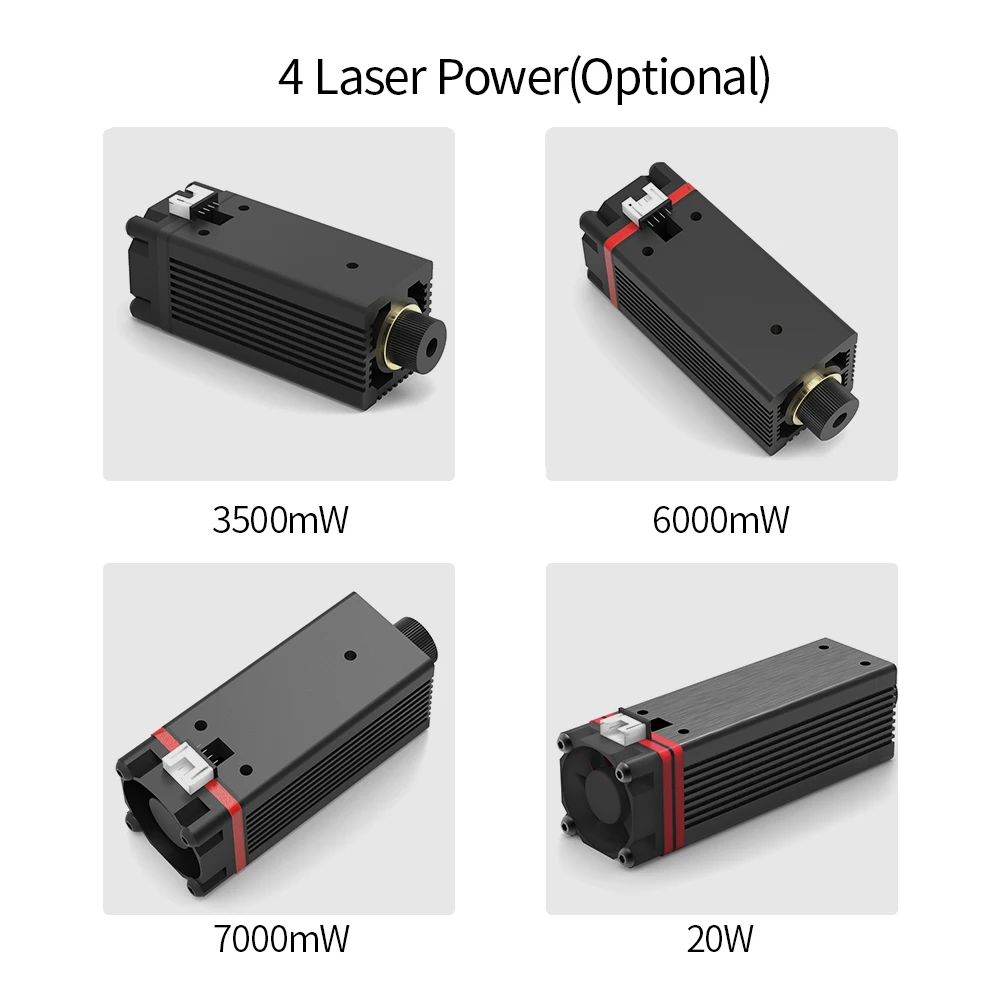 Laser 20w Head laser module 450nm Blu-ray engraving machine Woodworking Machinery Parts DIY Tools for Master Series | Инструменты