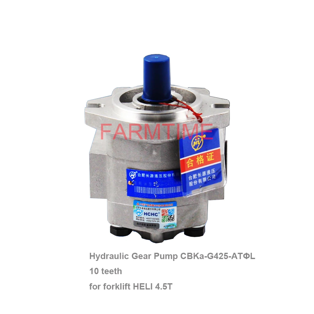 

Гидравлический Шестеренчатый насос, масляный Шестеренчатый насос cbka-g425-atΦ, 10 зубцов для вилочного погрузчика HELI 4,5 T