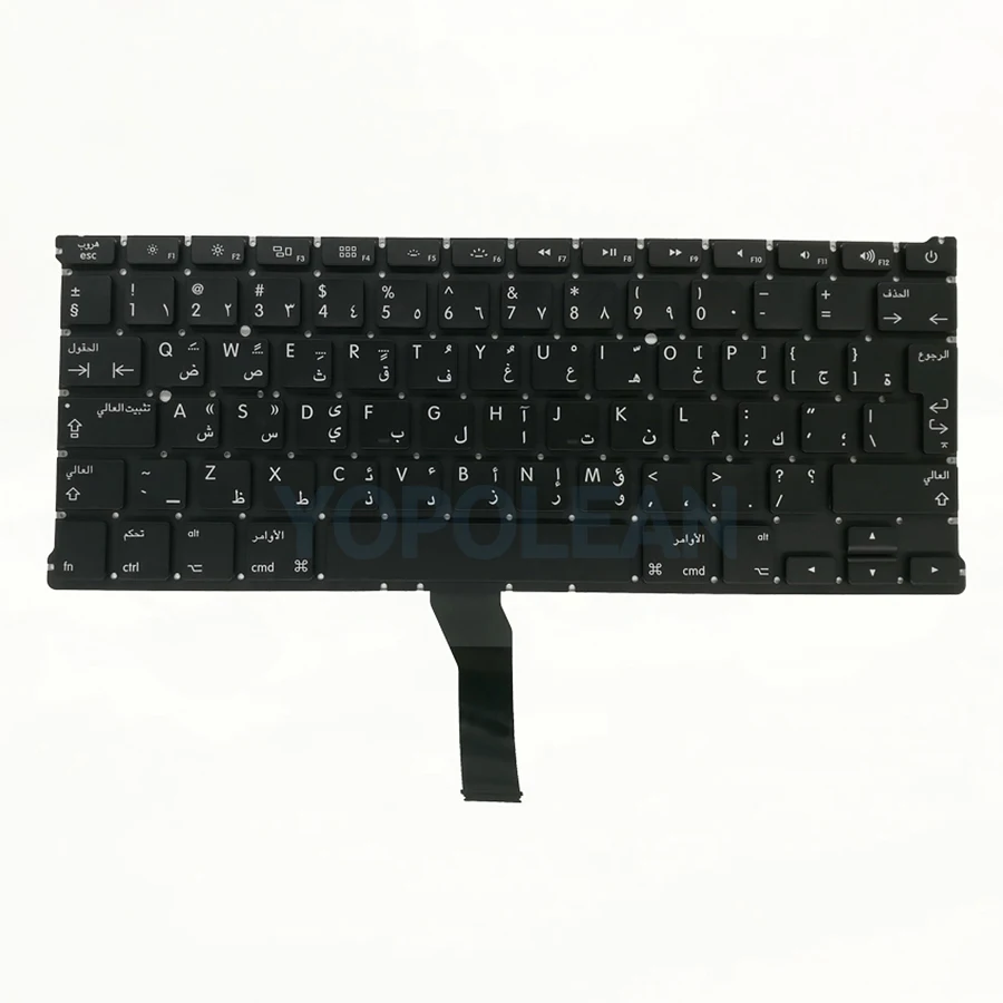5 шт./лот новая арабская клавиатура с подсветкой для Macbook Air 13 &quotA1369 2011 A1466 2012 2013 2014