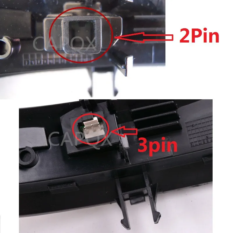 CAPQX боковое зеркало заднего вида Индикатор лампы мигание лампа Светодиодный