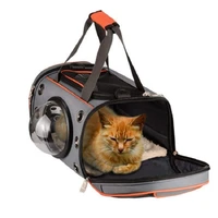 pet dog carrier bag space shape breathable handbag puppy outdoor travel shoulder bag soft kennel large small dogs cats