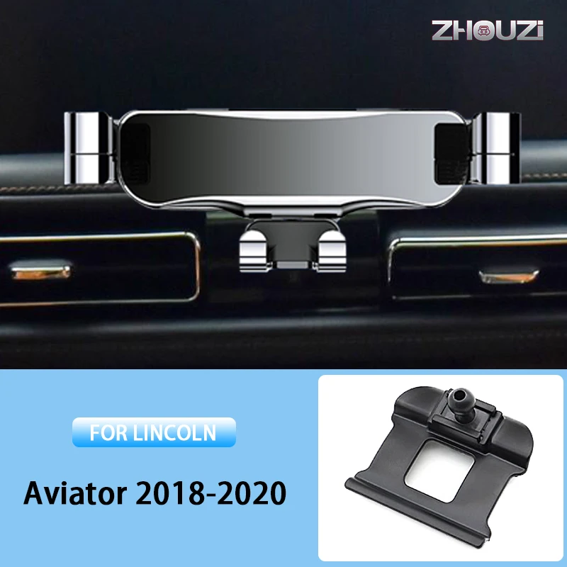 

Car Mobile Phone Holder For Lincoln Aviator 2018 2019 2020 Air Vent Mounts Stand GPS Gravity Navigation Bracket Car Accessories