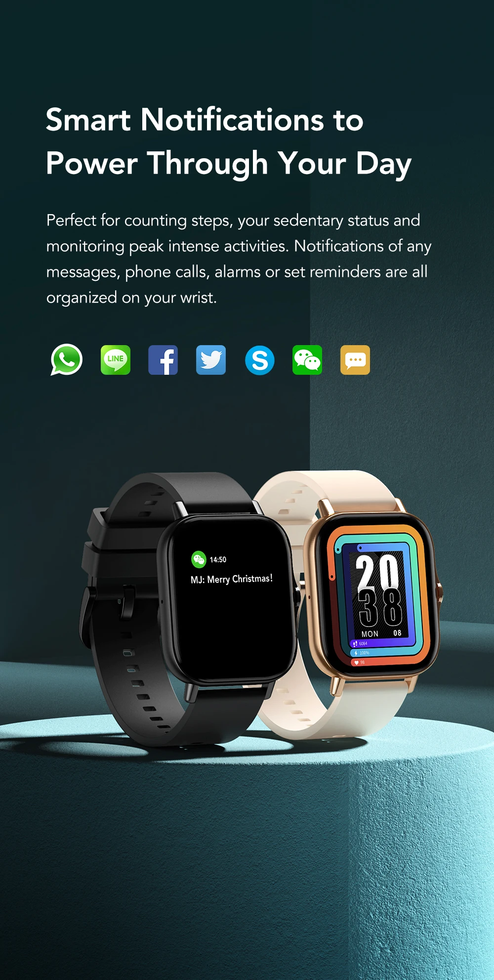 wrwr 2021 new 1 78 inch smart watch make call smartwatch men women waterproof wristwatch for gts android ios huawei 2 free global shipping