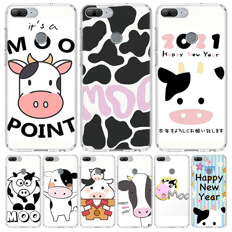 Корова Высокое качество Классический с новым годом мягкий чехол для телефона Huawei