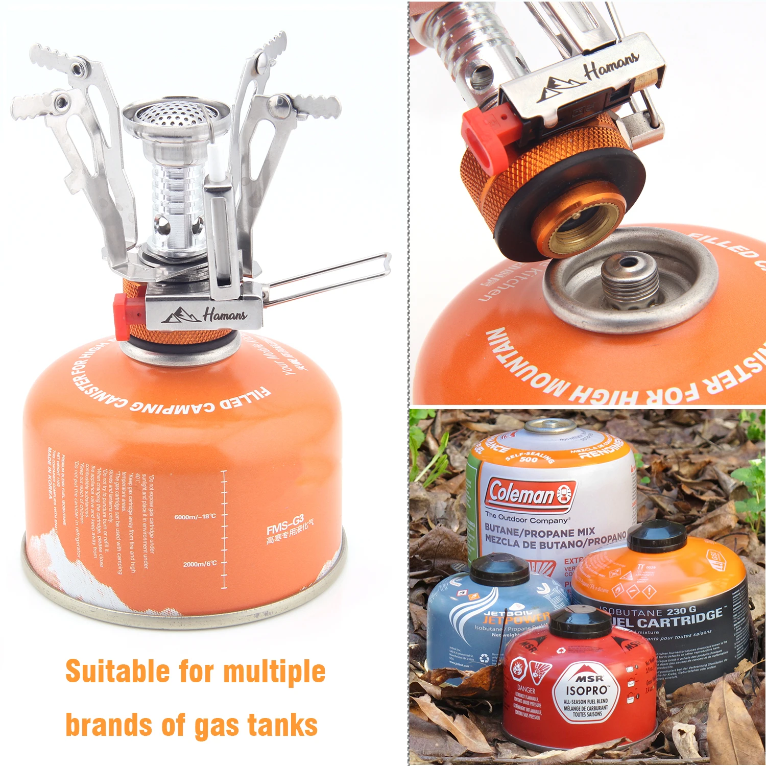 Туристическая плита туристическая карманная Ультралегкая и портативная с