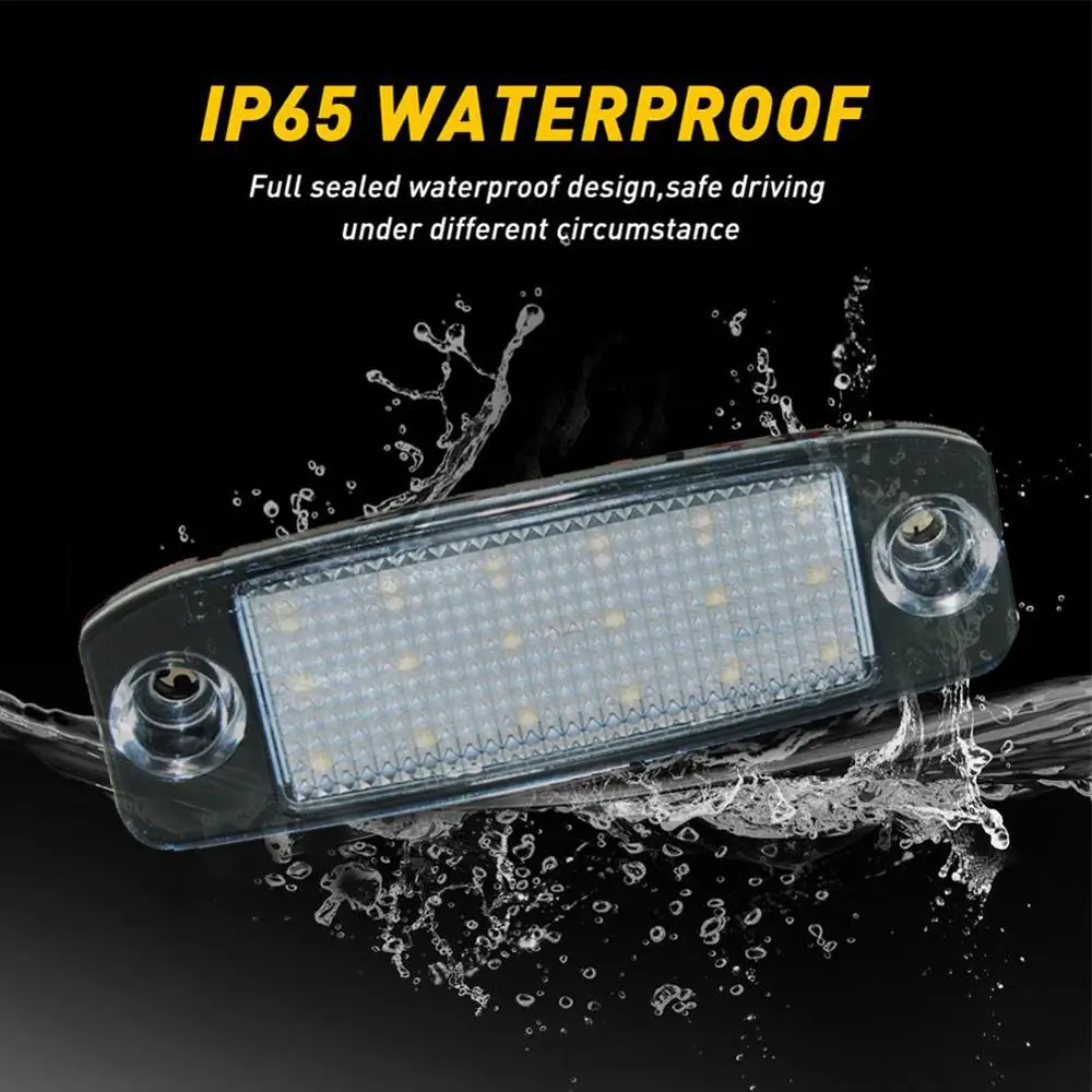 Светодиодный светильник для номерного знака автомобиля 2 шт. Kia Sportage 2011 ~ SONATA 10 13 YF