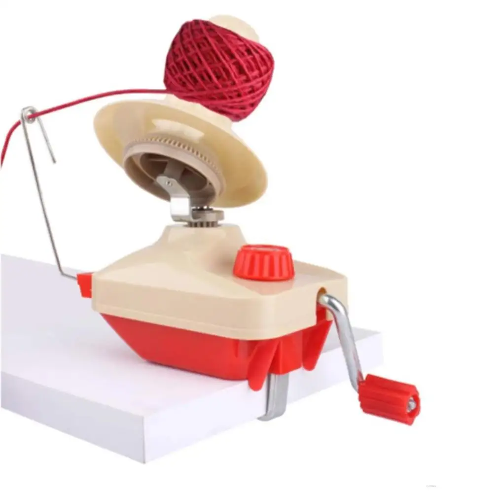 

Portable Rope Ball Wool Winder Yarn Fiber Cable Winder Machine Manual for Craft