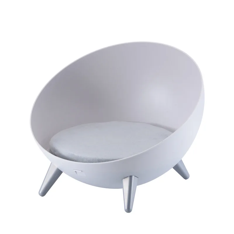cat bed house Лежанка для кошек Saim PP кошка Лежанка-домик космическая кровать полугерметичные Домашние животные кошки кровать дом с 4 Ножками Стул товары для домашних животных маленькие собаки кошки зимнее теплое гнездо - Цвет: cat bed house