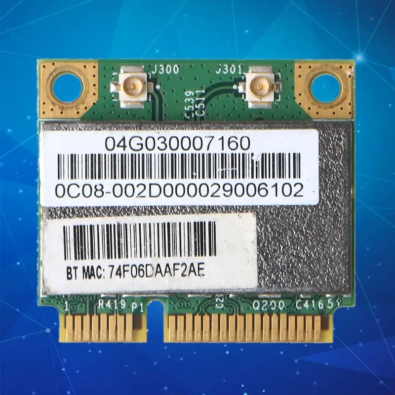 Беспроводной адаптер для карты Broadcom Bcm94313HMGB AW-NB047H BCM4313 Half Mini Pci-e Wi-Fi сетевая карта с