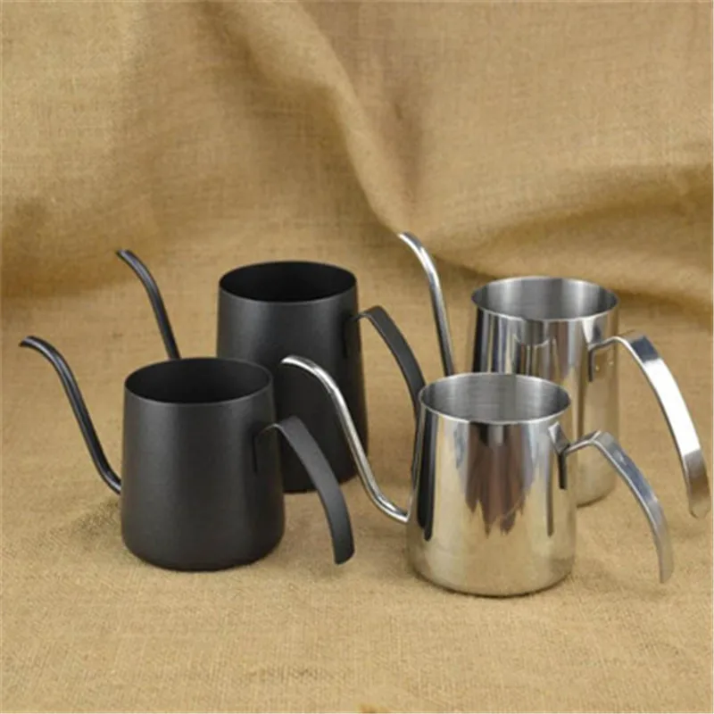 

Coffee Hanging Ear Pot Hand Punching Small Mouth Pot Stainless Steel Coffeeware Set Teaset Barista Tool Coffee Accessories