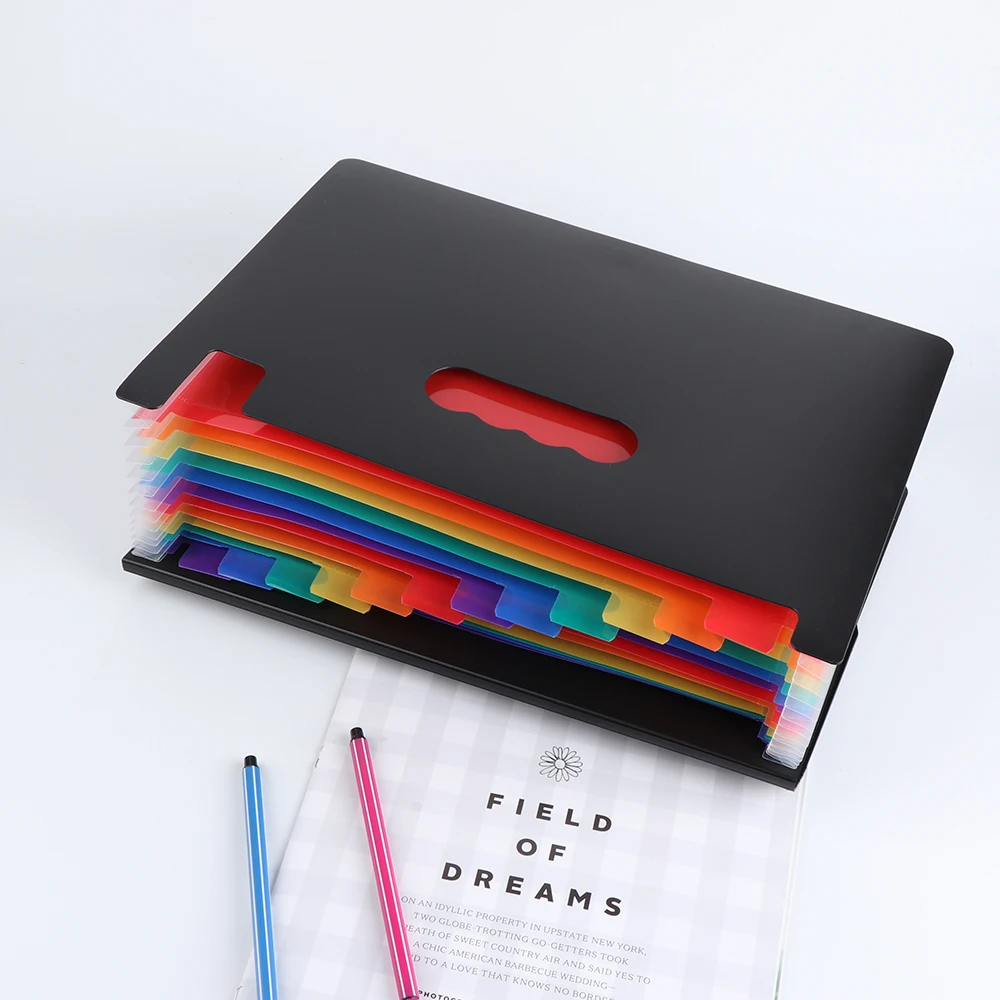 Раскладушка для документов формата А4 с откидной крышкой Складная расширяющаяся