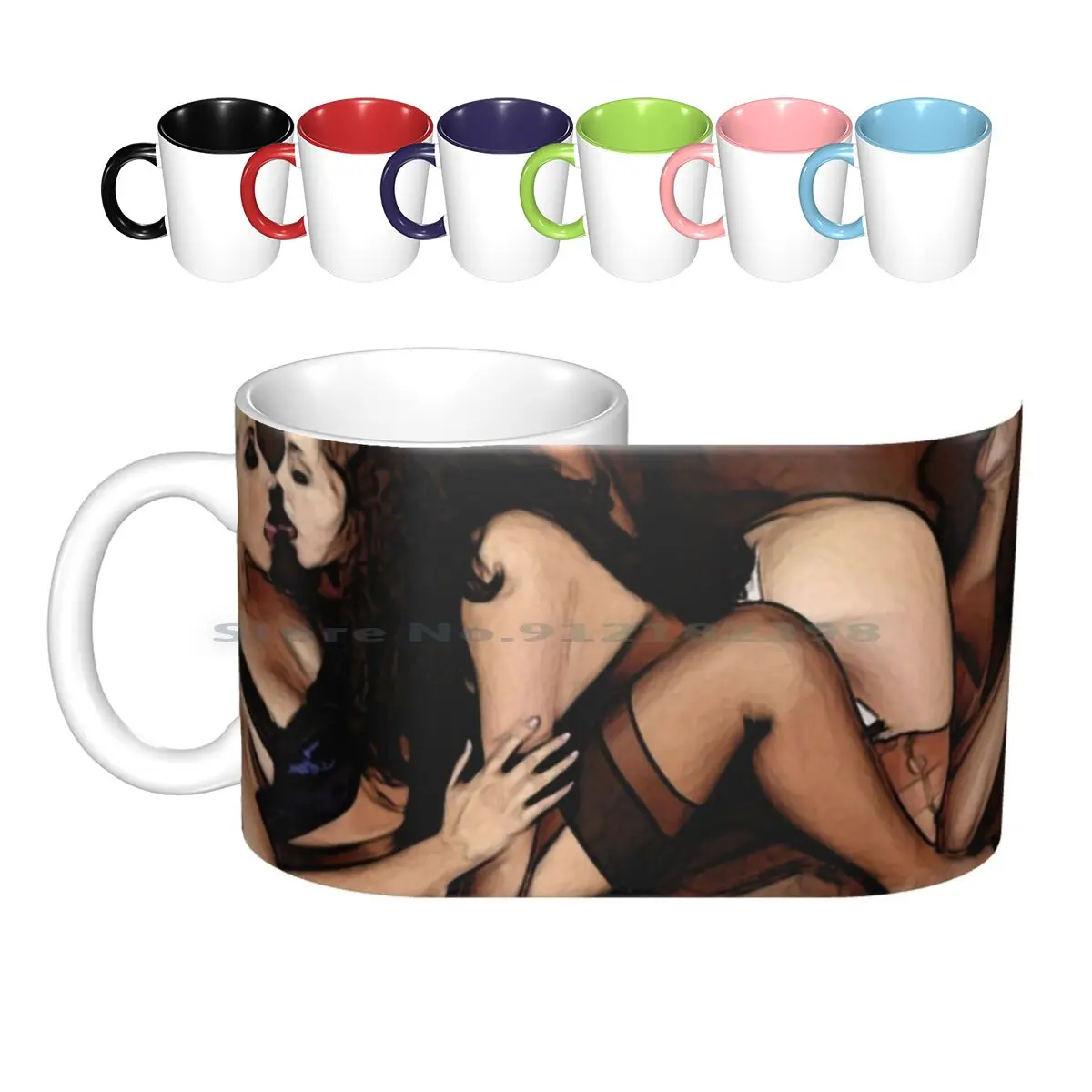 

Ночные керамические кружки для девушек, кофейные чашки, Кружка для молока и чая, женская модель для девушек, взрослый хардкор, сексуальные ч...