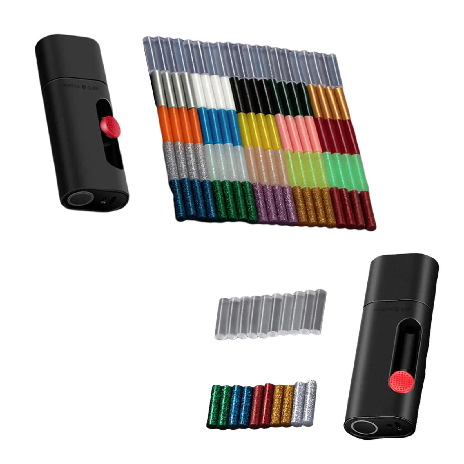 

Electric Hot Melt Glue Pen Rechargeable 2000mAh Tools 8W Hot Glue Sticks DIY Repair Kit for Home Repairs Sealing&Quick Repairs