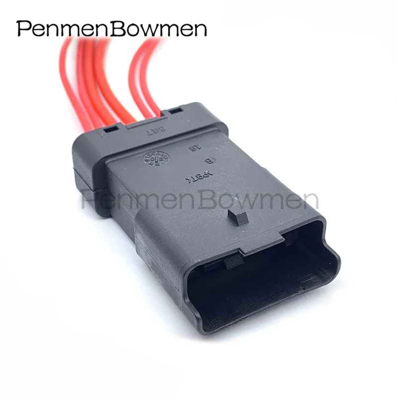 

6 Pin FCI Wiring Harness Male Waterproof Sensor Connector 211PL069S0049 211PC069S0049 For Renault Peugeot Citroen With 18/16AWG