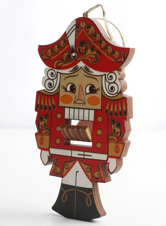 Игрушка Щелкунчик (13 см Хохломская роспись) |
