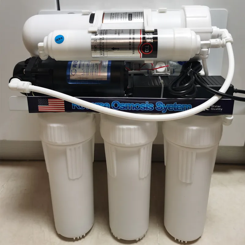 

800GPD RO reverse osmose waterfilter system aquarium filter Kitchen direct drinking water purifier osmoseanlage