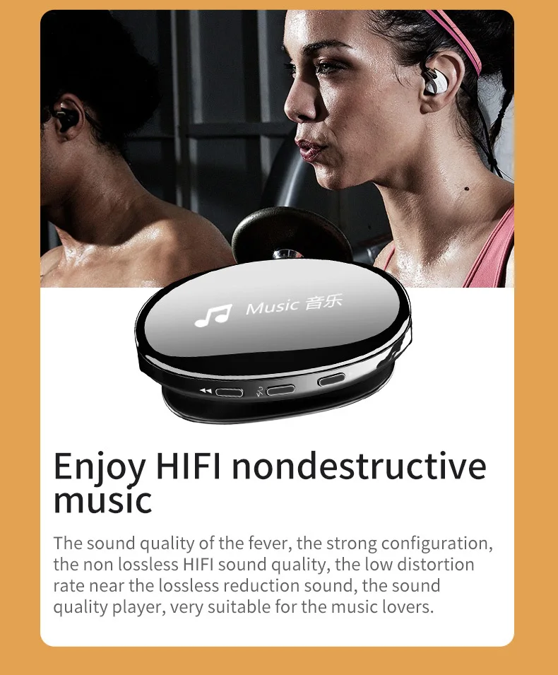Спортивный mp3 мини зеркальный зажим usb mp3 плеер bluetooth с экраном FM радио flac Металл Портативный hifi mp 3 музыкальный плеер 8 Гб Клип 8g