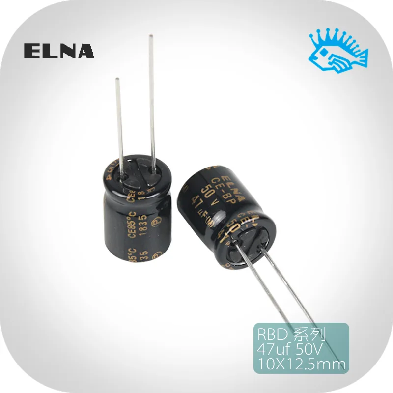 5 шт./50 шт. ELNA 50V47uF 50В CE BP RBD fever аудио неполярный электролитический конденсатор