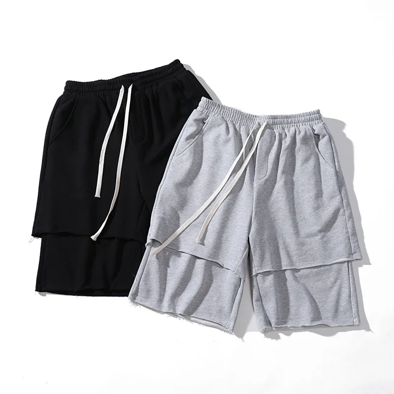 

Шорты мужские летние свободного покроя, модные спортивные Капри в стиле хип-хоп, ультра Cec, одежда для спортзала