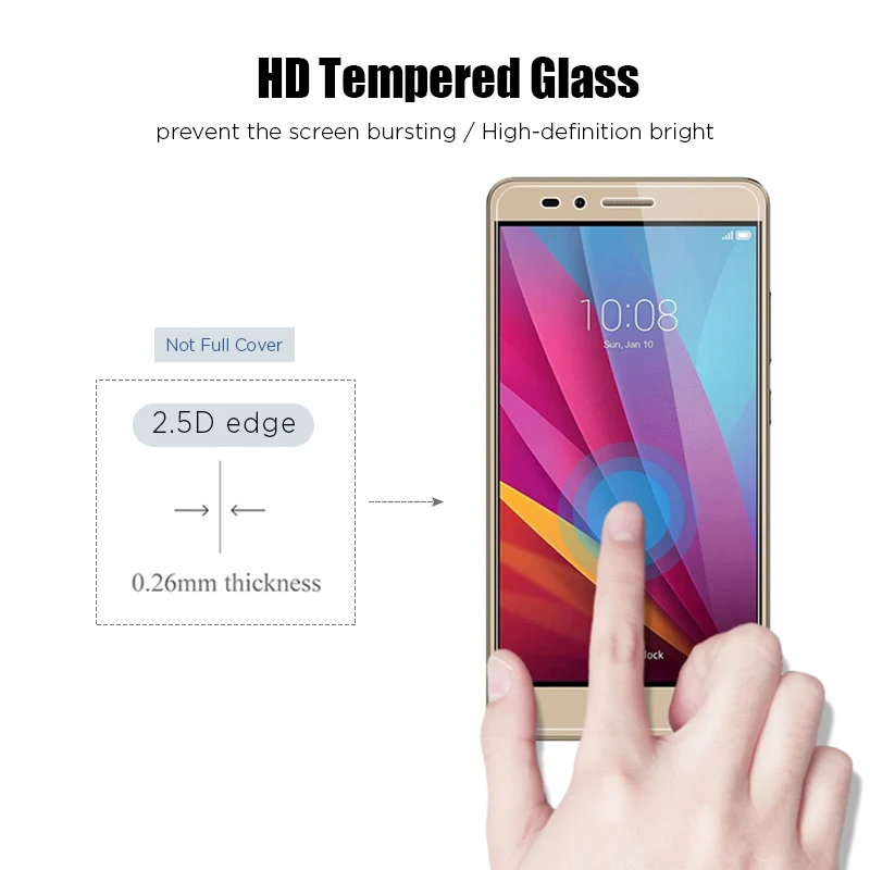 Закаленное стекло для Huawei Honor 9A 9C 5A 6A 7A 8A Pro 9H Защита экрана 9x 10x x10 lite Global Premium 5G 9S 8S