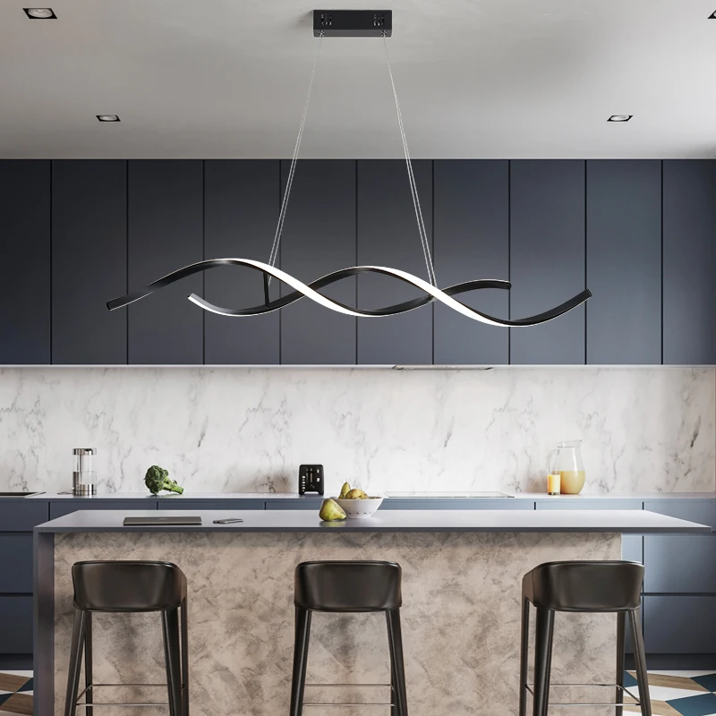 NEO GLeam Modern LED Pendant Lights For Living Room Dining Bar Kitchen RC APP Hanging lamp Fixtures | Лампы и освещение