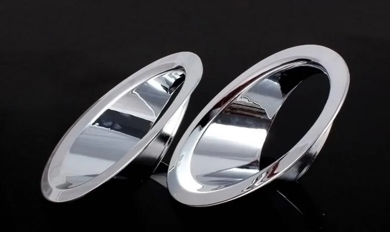 2 шт. абсолютно новый ABS хромированный автомобильный передний противотуманный