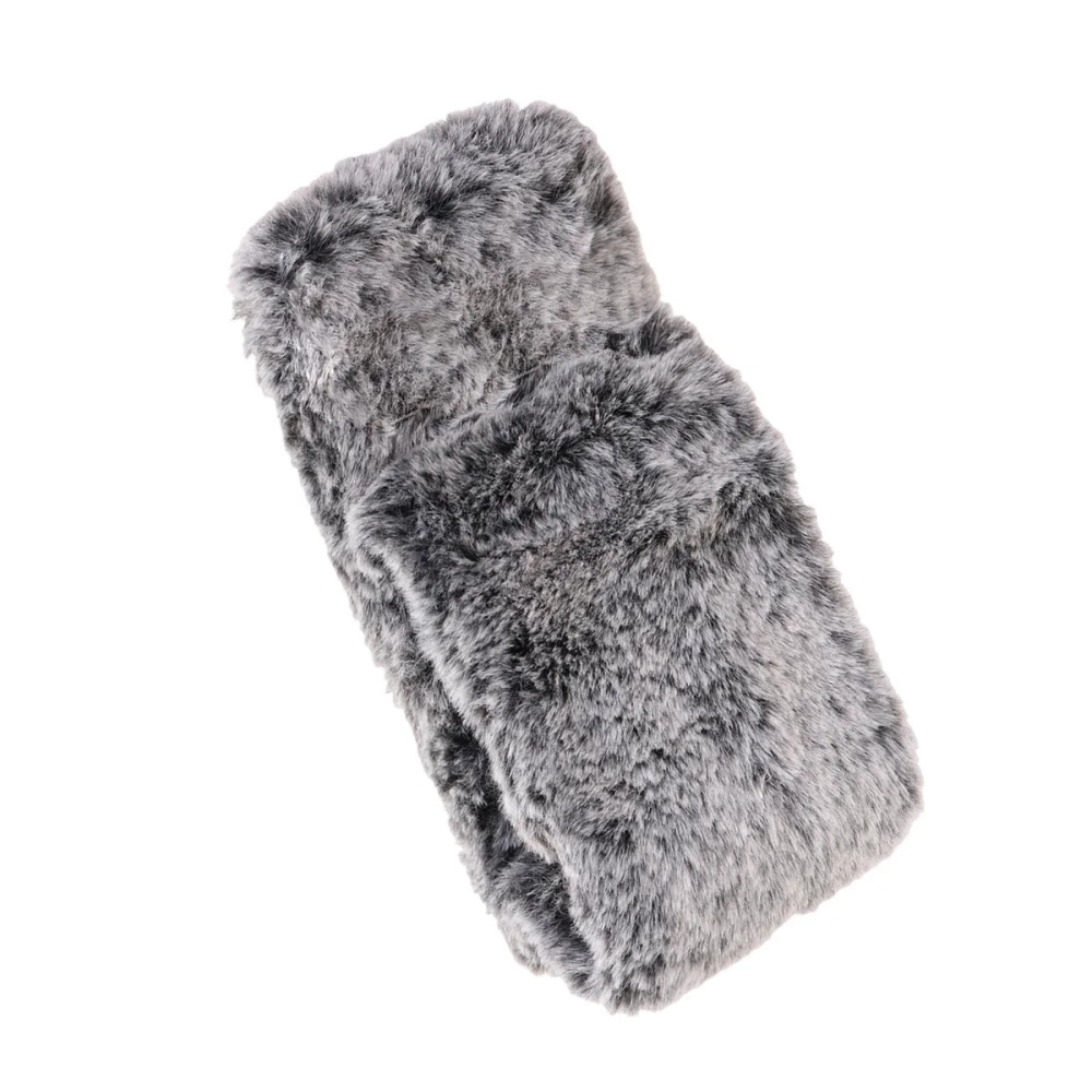 Мягкий плюшевый чехол для телефона милый Модный зимний ударопрочный Меховой Xiaomi