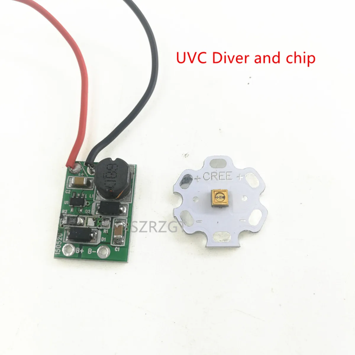 265nm UVC светодиодный глубокий УФ 275nm Ультрафиолетовый излучающий Диод + Драйвер