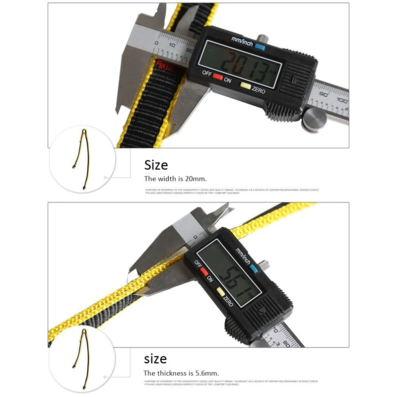

Xinda Outdoor Rock Climbing Asymmetric Double Lanyard for Caving Sling SRT Safety Belt Lanyard Mountaineering Equipment
