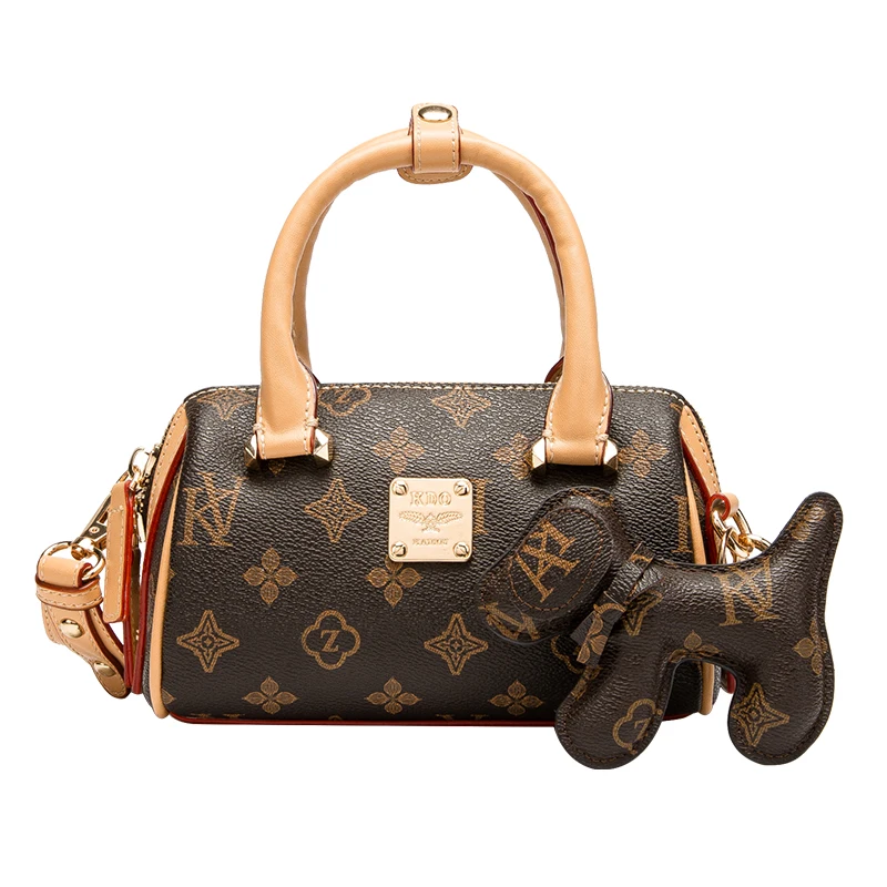 

Наплечная сумка-мессенджер из натуральной кожи для коррекции дальнозоркости, портативная Бостонская мини-сумка, новинка 2021, роскошные модн...