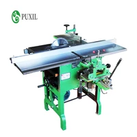 push table type multifunctional woodworking machine tool electric planer planer electric saw square hole drill planer tabl