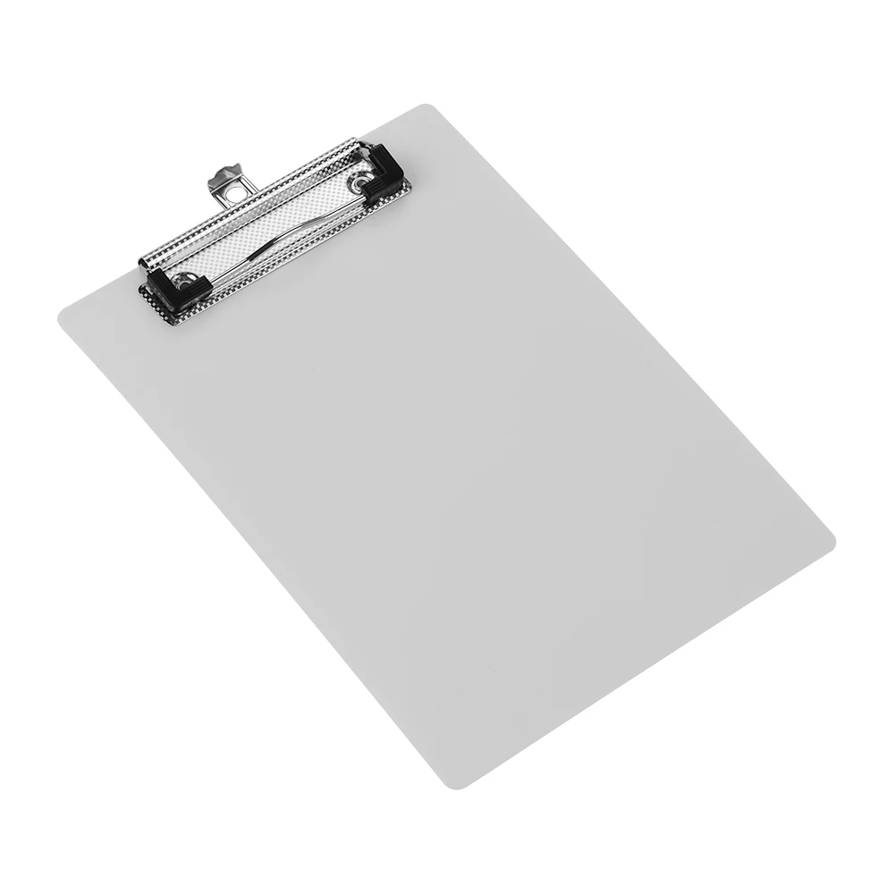 Пластиковая папка для бумаг металлический зажим блокнот письма документов